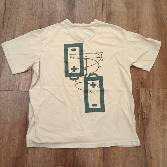 VTG Mountain Dew Adult XL Shirt Cyber Tech Battery Software Energy Skate Y2K - Picture 1 of 8